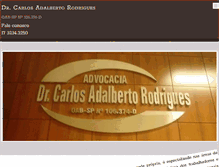 Tablet Screenshot of carlosadalbertorodrigues.com.br